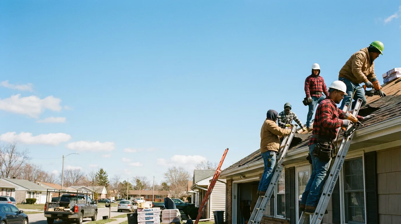 Roofing in Mossville, IL near me